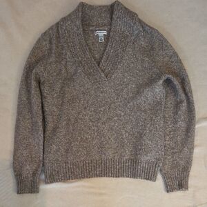 Croft & Barrow Brown Knit Top